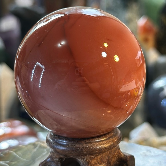 Mookaite Crystal Sphere! - Picture 1 of 6
